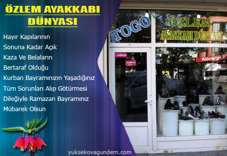 Yüksekova Bayram Mesajları 20