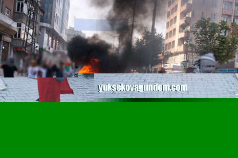 Yüksekova'da Cenaze Gerginliği 11