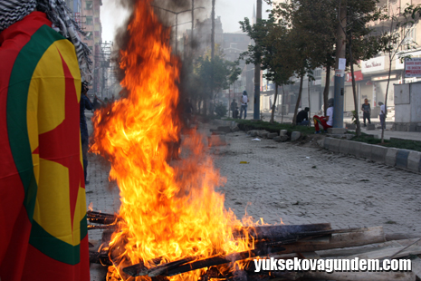 Yüksekova'da Cenaze Gerginliği 6