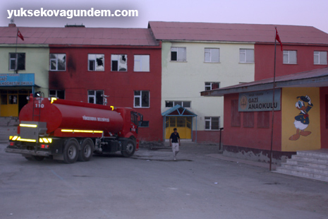 Gazi İlköğretim Okulun'da Yangın Çıktı 13