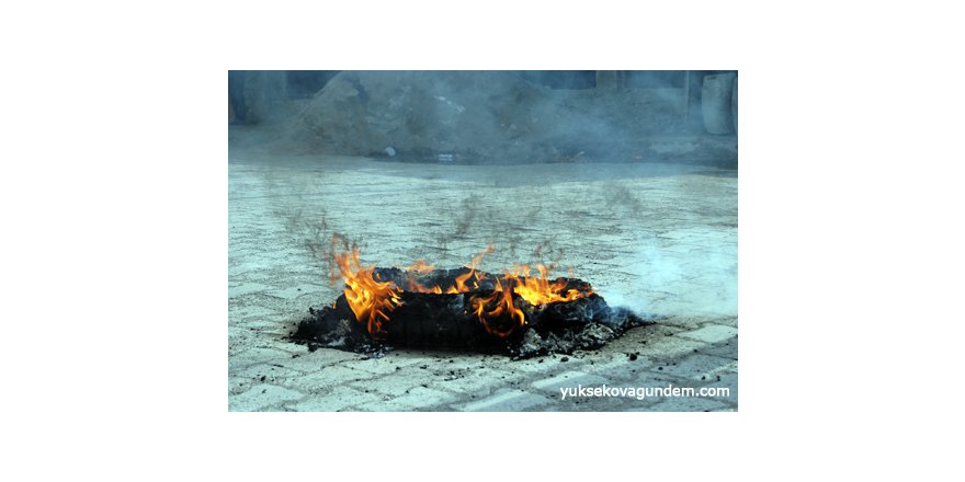 Yüksekova'da 9 Ekim Gerginliği