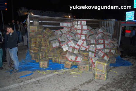 Yüksekova'da Kaza 4 Kişi Yaralandı 2