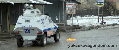Yüksekova'da Cenaze Gerginliği 6