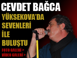 Yüksekova'da Cevdet Bağca Konseri 1