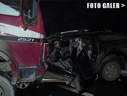Yüksekova'da Feci Kaza 2 ölü 1
