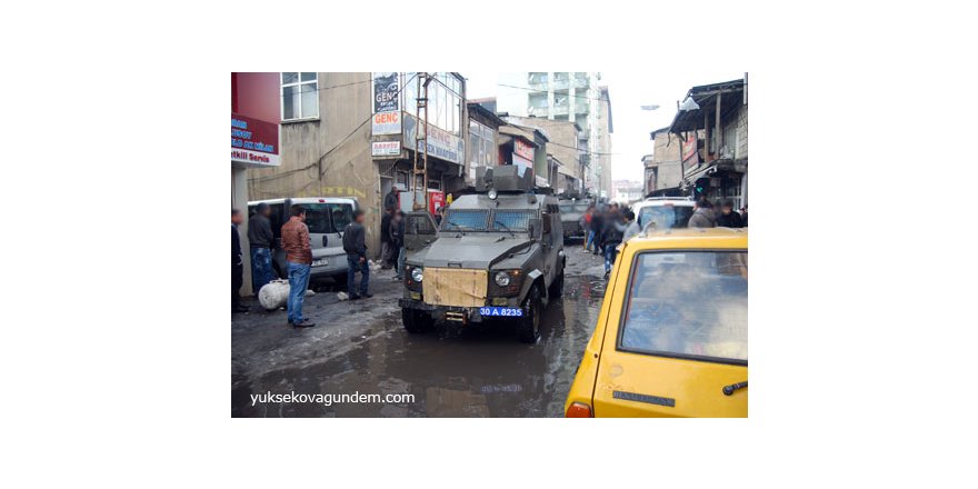 Yüksekova'da Kısa ÜSreli Gerginlik