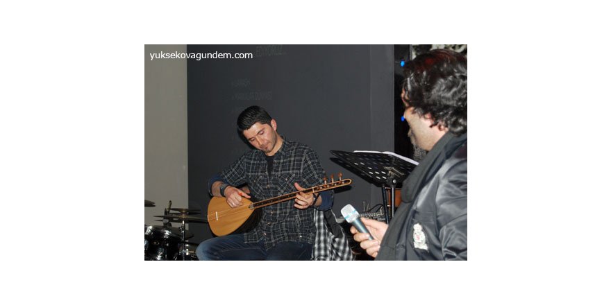 Yüksekova'da Murat Küçükavcı Konseri