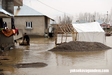 Yüksekova'da Mahalle Sular Altında Kaldı 15