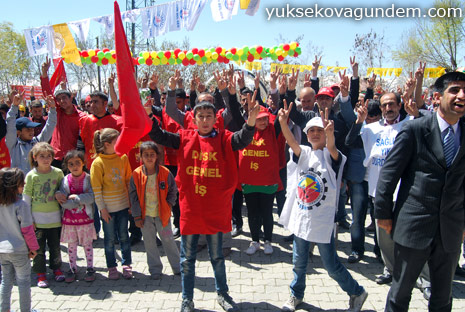 Yüksekova'da 1 Mayıs 16