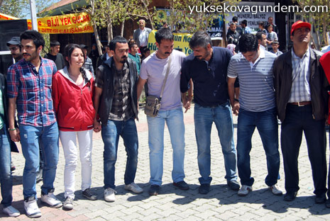 Yüksekova'da 1 Mayıs 22
