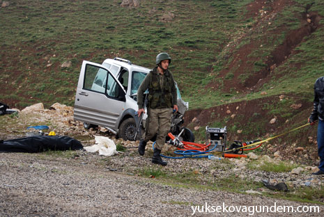 Yüksekova'da Kaza 2 Ölü 3