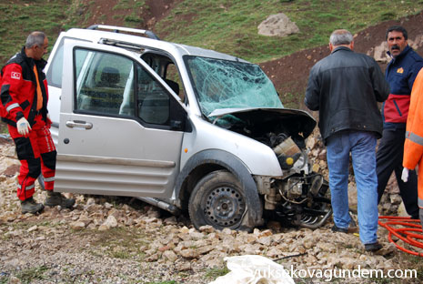 Yüksekova'da Kaza 2 Ölü 7