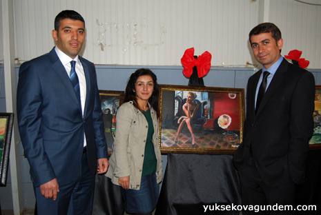 Yüksekova'da Resim Sergisi 8