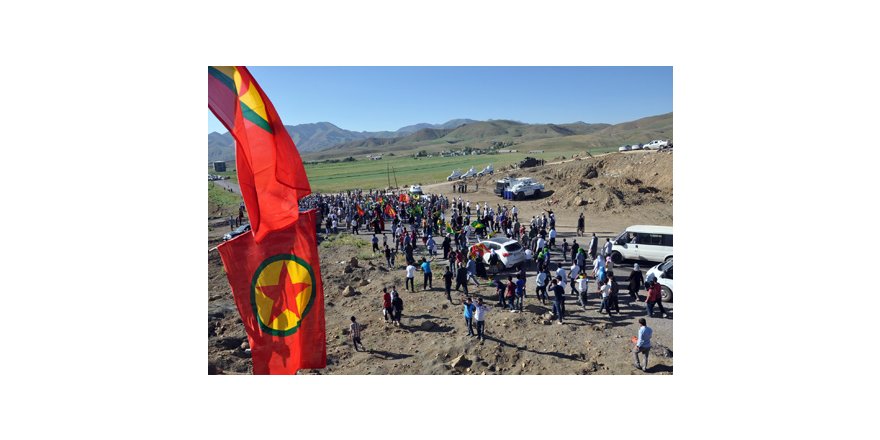Yüksekova'da Protesto