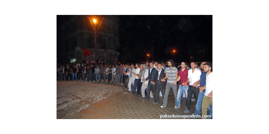 Yüksekova'da 14 Temmuz Anmaları