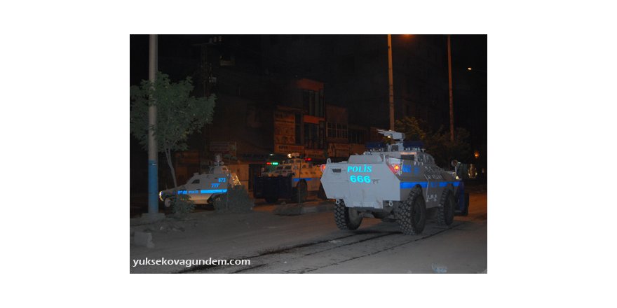 Yüksekova'da Miting Sonrası Gerginlik