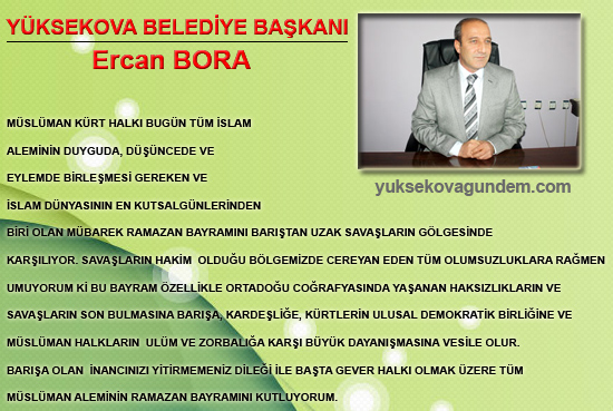 Yüksekova Ramazan Bayramı Mesajları 2