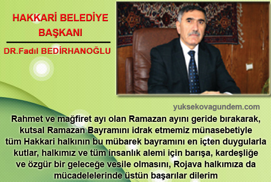Yüksekova Ramazan Bayramı Mesajları 4