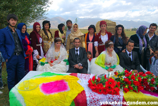 Yüksekova'da Çifte Düğün 4