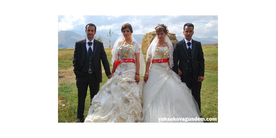 Yüksekova'da Çifte Düğün