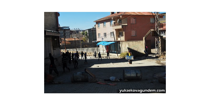 Yüksekova'da 9 Ekim Gerginliği