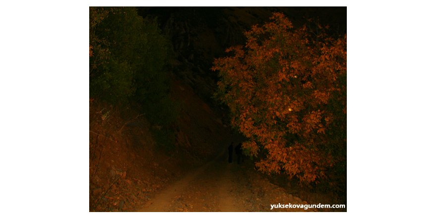 Yüksekova'da sonbahar