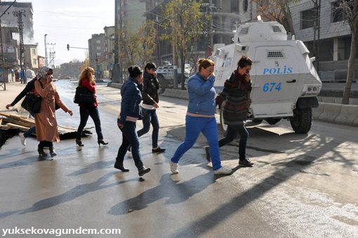 Yüksekova'da 'Utanç duvarı' geginliği 9