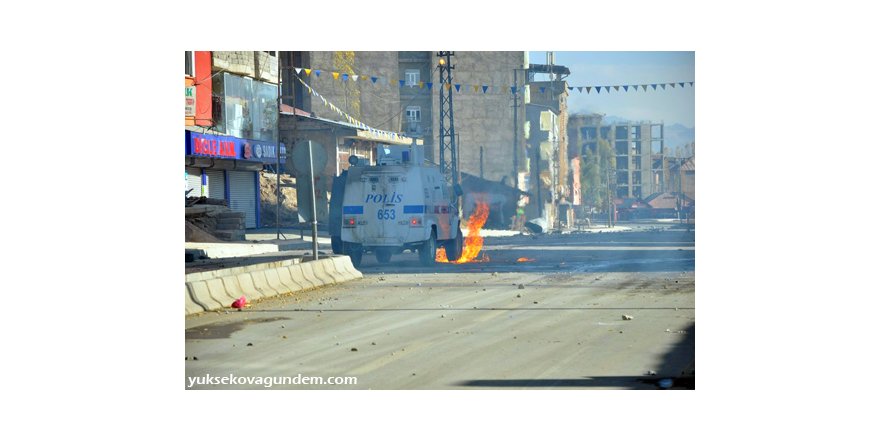 Yüksekova'da 'Utanç duvarı' geginliği