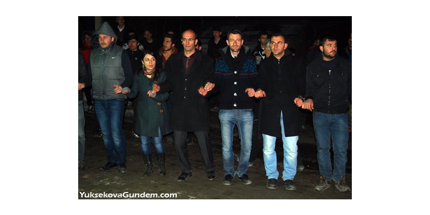 Yüksekova'da halk şöleni