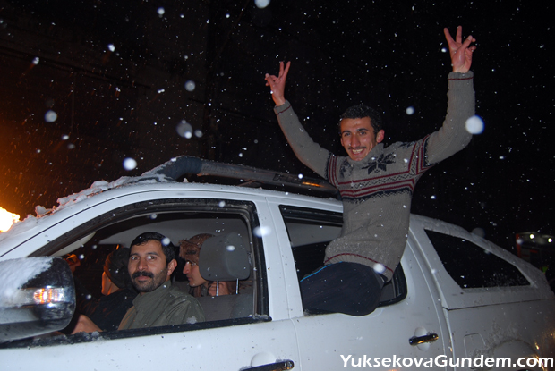 Yüksekova'da Seçim Kutlamaları 2