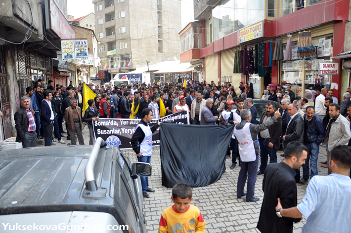 Yüksekova Soma İçin Yürüdü 1
