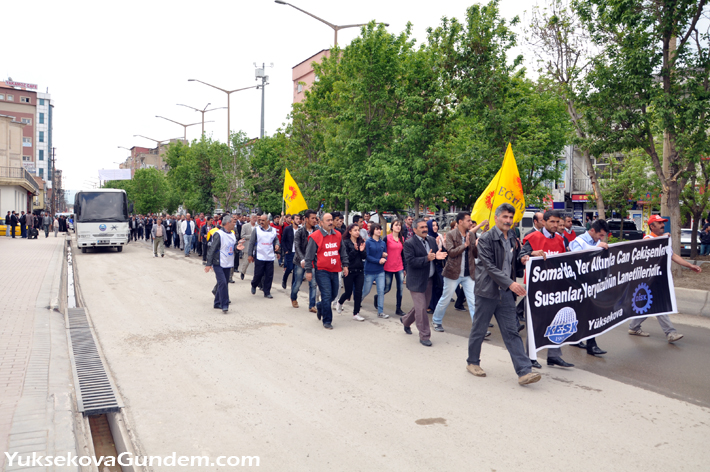 Yüksekova Soma İçin Yürüdü 6