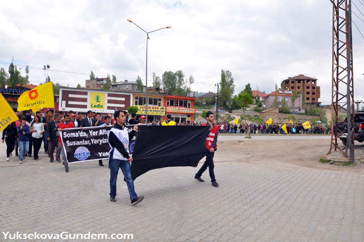 Yüksekova Soma İçin Yürüdü 8