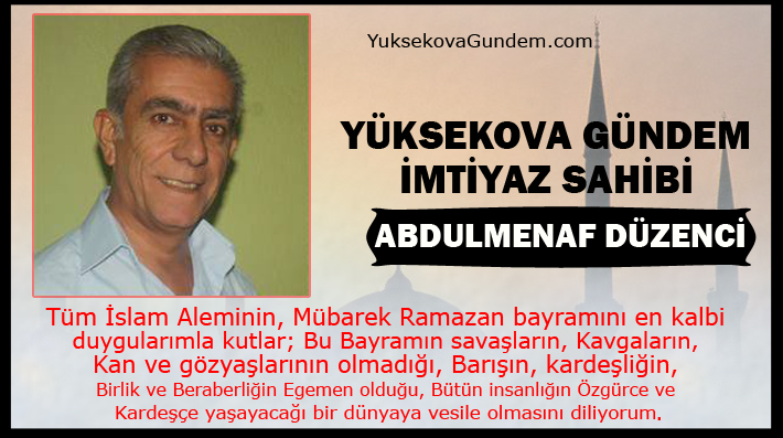 Yüksekova Ramazan Bayramı Mesajları 4