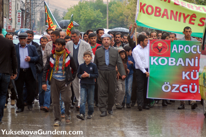 Yüksekova Kobanê İçin Yürüdü 1