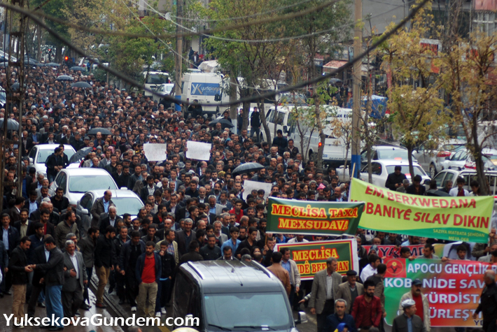 Yüksekova Kobanê İçin Yürüdü 3