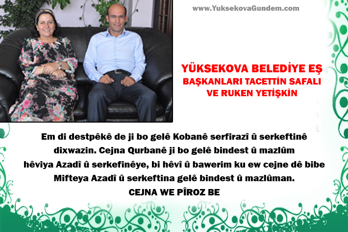 Yüksekova Kurban Bayramı Mesajları 1