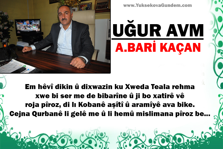 Yüksekova Kurban Bayramı Mesajları 10