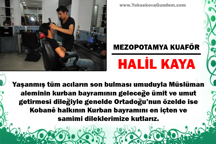 Yüksekova Kurban Bayramı Mesajları 15