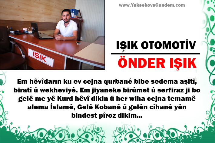 Yüksekova Kurban Bayramı Mesajları 17