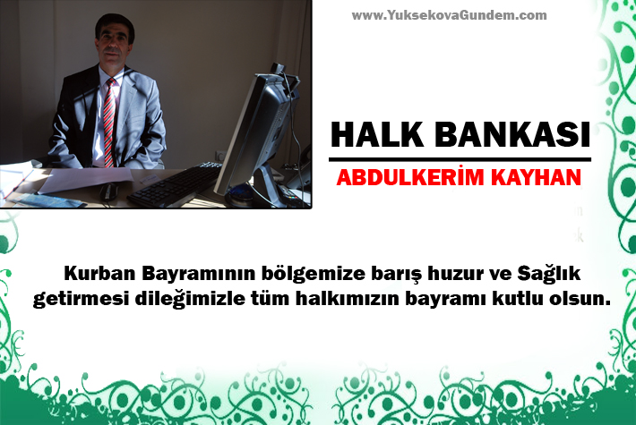 Yüksekova Kurban Bayramı Mesajları 3