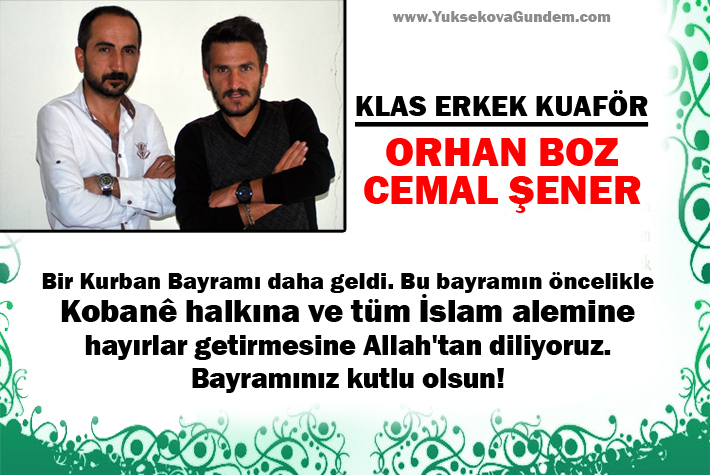 Yüksekova Kurban Bayramı Mesajları 9
