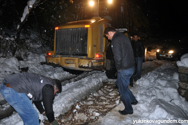 Yüksekova'da Hasta Kurtarma Operasyonu 1