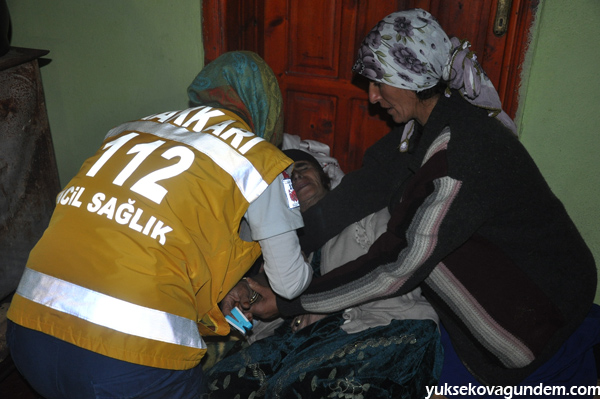 Yüksekova'da Hasta Kurtarma Operasyonu 13