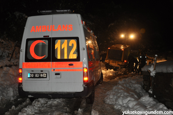 Yüksekova'da Hasta Kurtarma Operasyonu 4