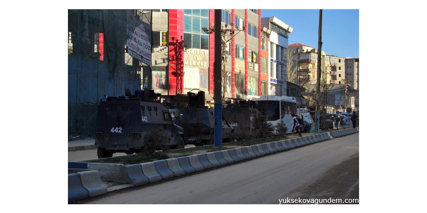 Yüksekova'da Olaylar Çıktı