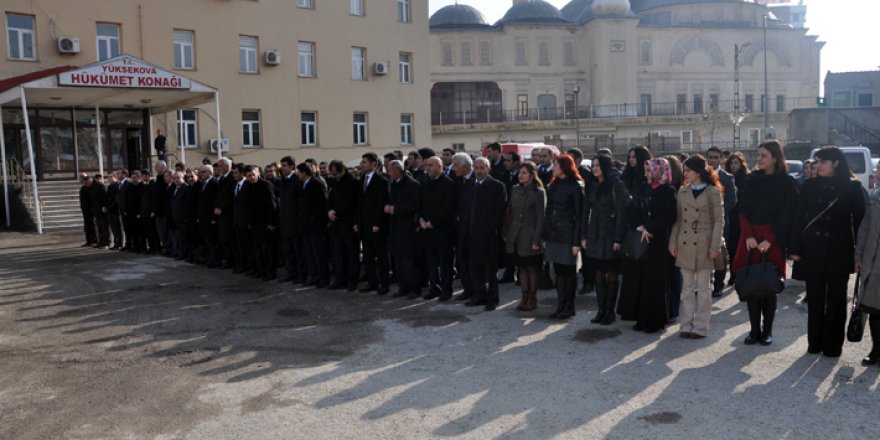 Yüksekova'da 24 kasım öğretmenler günü kutlandı