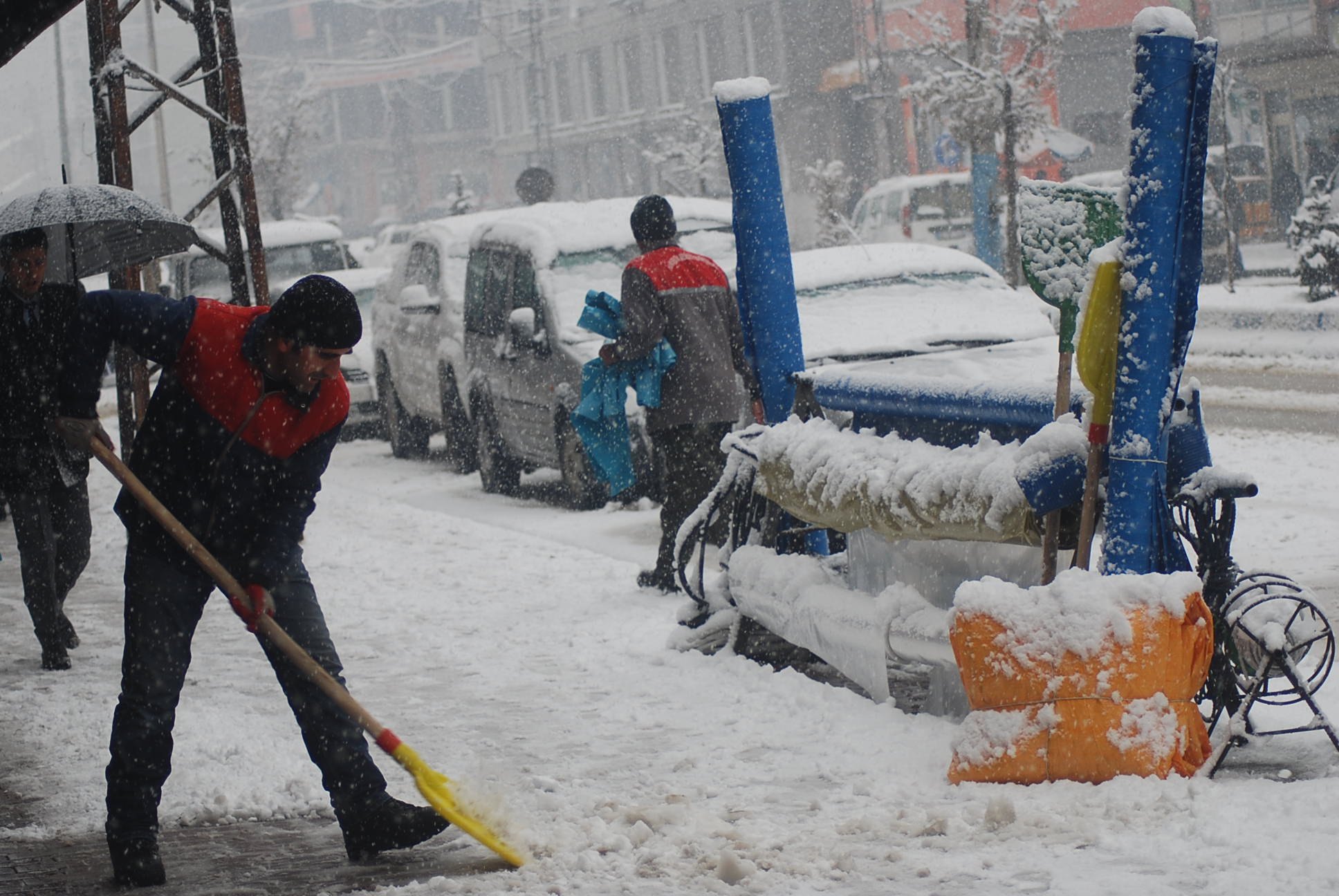 Yüksekova'da Kar Yağışı 15