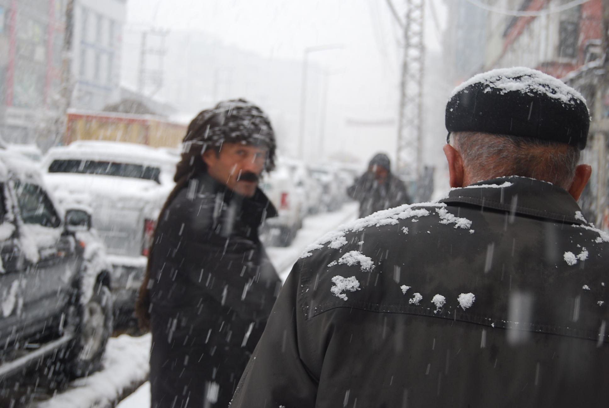 Yüksekova'da Kar Yağışı 3