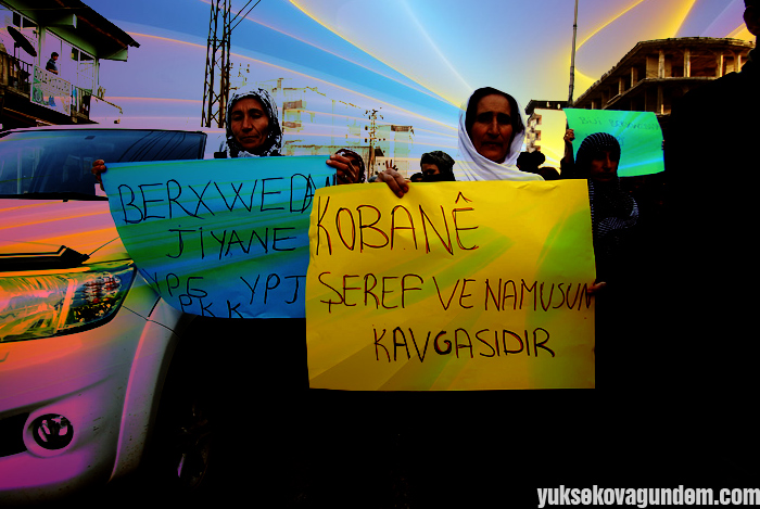 Gever Kobané Saldırısını Kınadı 4